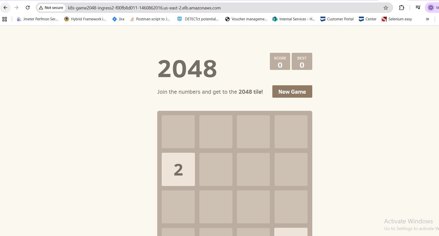 EKS Kubernetes Cluster